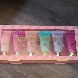 Juicy Couture Colorful Hand Lotion Collection Set Of 6 Ea Tube 1 Fl Oz